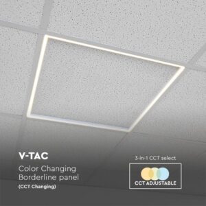 V-TAC LED CEILING FRAME BORDERLINE PANEL 48W CCT