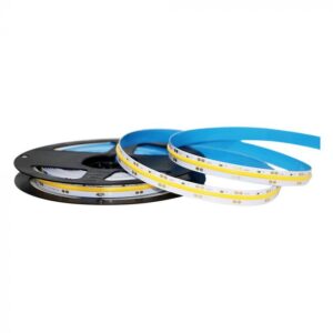 V-TAC LED STRIP COB 24V 5M 3000K WARM WHITE 10W PM IP20