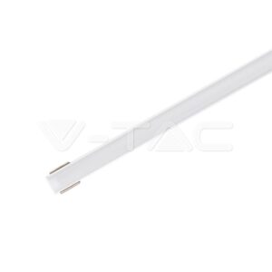 LED PROFILE SURFACE SLIM 2 METRE + END CAP + DIFFUSER