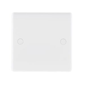 BG NEXUS WHITE 25A FLEX OUTLET PLATE