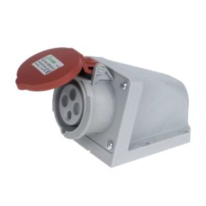 DANSON SOCKET SURFACE 16A 5 PIN 380-415V IP44 RED