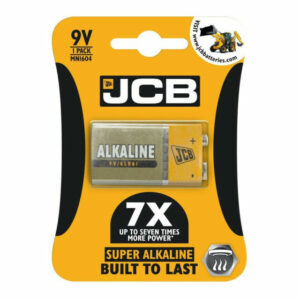 JCB 9V Ultra Alkaline Battery