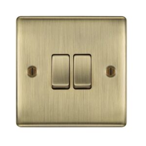 BG NEXUS 2G 2 WAY SWITCH ANTIQUE BRASS