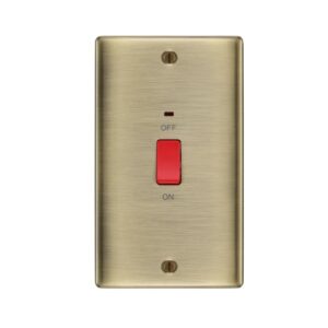 BG NEXUS 2G 45A SWITCH ANTIQUE BRASS