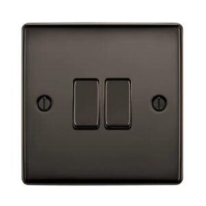 BG NEXUS 2G 2 WAY SWITCH BLACK NICKEL