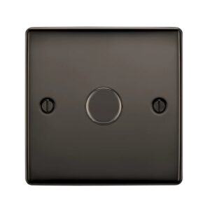 BG NEXUS 1G 2 WAY LED DIMMER SWITCH BLACK NICKEL