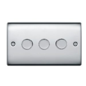 BG NEXUS 3G 2 WAY DIMMER SWITCH POLISHED CHROME
