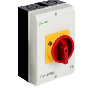 DANSON 20A 4 POLE ROTARY ISOLATOR SWITCH IP65