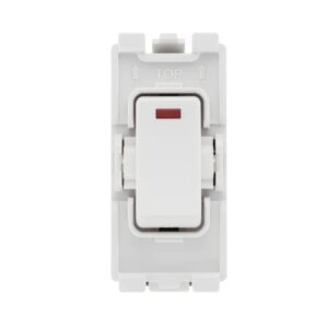 BG GRID LIGHT SWITCH MODULE INC NEON