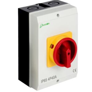 DANSON 40A 4 POLE ROTARY ISOLATOR SWITCH IP65