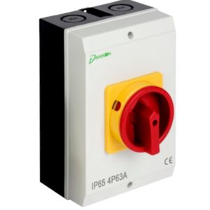 DANSON 63A 4 POLE ROTARY ISOLATOR SWITCH IP65