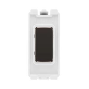BG GRID BLACK NICKEL BLANK MODULE