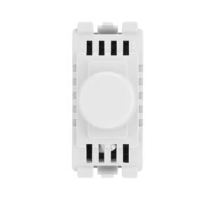 BG GRID LED DIMMER SWITCH 2 WAY MODULE WHITE