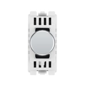 BG GRID POLISHED CHROME LED DIMMER SWITCH MODULE 2 WAY