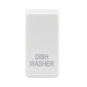 BG GRID ROCKER COVER DISH WASHER WHITE