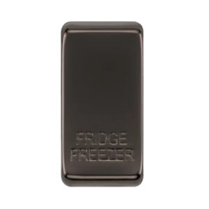 BG GRID BLACK NICKEL GRID ROCKER FRIDGE FREEZER