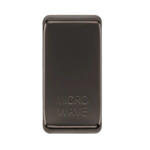 BG GRID BLACK NICKEL ROCKER COVER MICROWAVE