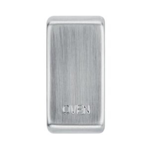 BG GRID BRUSHED CHROME ROCKER COVER OVEN