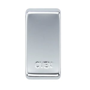 BG GRID POLISHED CHROME ROCKER COVER OVEN