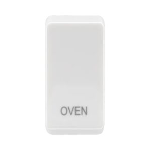 BG GRID ROCKER COVER OVEN WHITE
