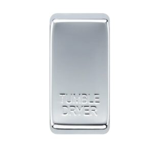 BG GRID POLISHED CHROME ROCKER COVER TUMBLE DRYER