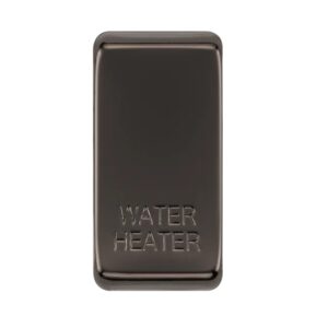 BG GRID BLACK NICKEL ROCKER COVER WATER HEATER