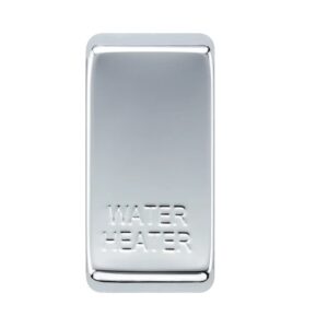 BG GRID POLISHED CHROME ROCKER COVER WATER HEATER