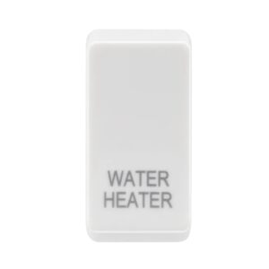 BG GRID ROCKER COVER WATER HEATER WHITE