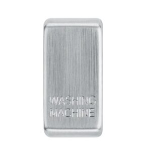 BG GRID BRUSHED CHROME ROCKER COVER WASH MACHINE