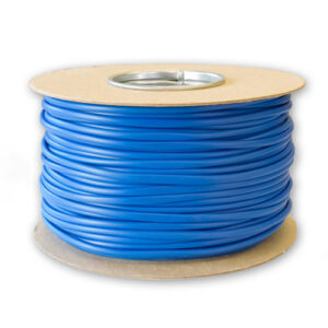 SLEEVE 4MM BLUE 100M ROLL