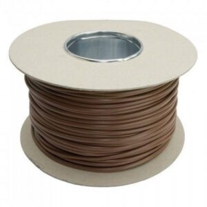SLEEVE 4MM BROWN 100M ROLL