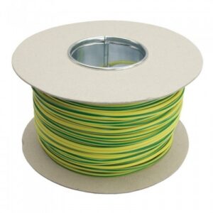 SLEEVE 4MM GREEN / YELLOW 100M ROLL