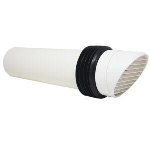 VERPLAS HIGH RISE VENT KIT WHITE 102MM 4 INCH