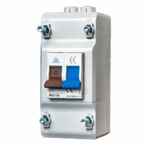 WCED METER ISOLATION SWITCH DOUBLE POLE 100A