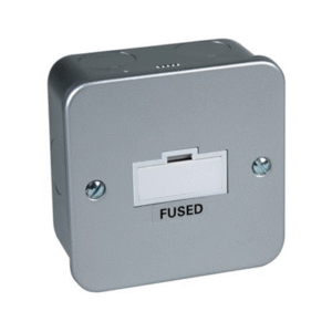 CED METAL CLAD UN-SWITCHED FUSED SPUR 13A