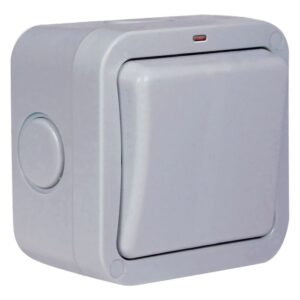 BG WEATHERPROOF OUTDOOR 1G 2 WAY SWITCH IP66