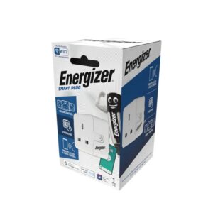 Energizer Smart WiFi Plug: 2990W, 13A, Voice Control