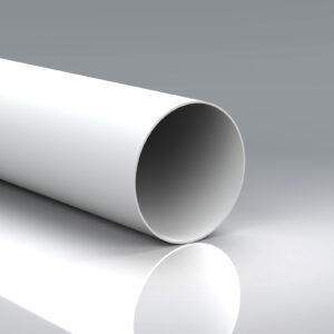 VERPLAS 100MM X 1 METRE ROUND DUCTING PIPE