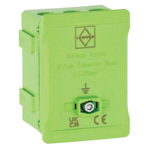 GREEN 100A SINGLE POLE ISCO BOX 2.5mm / 35mm