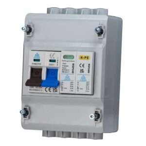 WCED PLASTIC METER ISOLATION SWITCH WITH SPD 100A